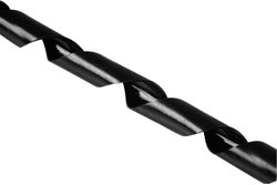 Wąż do spinania kabli Hama 00062496, tworzywo sztuczne, czarny, elastyczne, (Ø x D) 7.5 mm x 2000 mm, 1 szt.