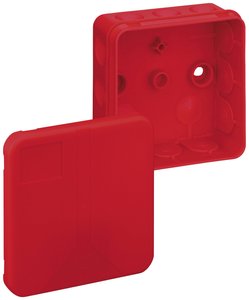 Puszka instalacyjna Spelsberg 2K-12 SB-L, IP55, (D x S x W) 85 x 85 x 37 mm, czerwony, 1 szt.