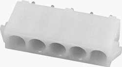 Obudowa złącza pin męskiego na PCB TE Connectivity UNIVERSAL MATE-N-LOK 640466-1, wire-to-board, piny: 5, 12 A, 1 szt.
