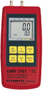 Manometr Greisinger GMH 3161-07 600534, -0.01 - 0.350 bar, Od -25 do +50°C, od 0 do +95% wilg. wzgl. (bez kondensacji), IP65