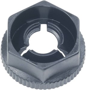 Nakrętka PB Fastener, KN50, KN50, (Ø x W) 11.7 mm x 5.8 mm, czarny, 1 szt.