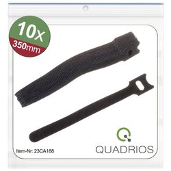 Opaska kablowa na rzepy Quadrios 23CA188 23CA188, (D x S) 350 mm x 14 mm, 10 szt.