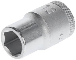 19 13 - GEDORE - zestaw kluczy nasadowych 1/2'' 6-kątnych 13 mm Nasadka 13 mm Gedore 19 13 6130530  1 szt.