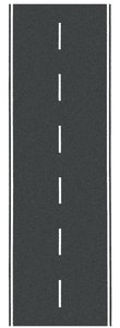 Droga asfaltowa prosta, NOCH 60706, 1 m x 66 mm, skala H0