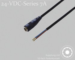 Złącze męskie połączeniowe DC BKL Electronic 075912 1 szt.