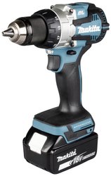 Wiertarko-wkrętarka akumulatorowa Makita DDF489RTJ DDF489RTJ 18 V 5.0 Ah bezszczotkowy, zaw. 2 akumulatory, zaw. ładowarkę