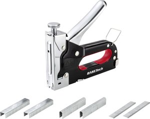Zszywacz ręczny Basetech BT-2251517  Długość zszywek 4 - 14 mm zaw. walizkę, zaw. akcesoria