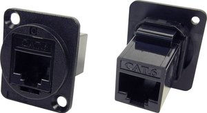 Adapter XLR RJ45 UTP, Cat6 na RJ45 Cat6 Cliff CP30222, 1 szt.