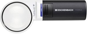 Lupa ręczna Eschenbach  15115 z oświetleniem LED Współczynnik powiększenia: 5 x Rozmiar soczewki: (Ø) 58 mm