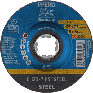 PFERD 62011125  Tarcza tnąca wygięta Średnica 125 mm   10 szt.