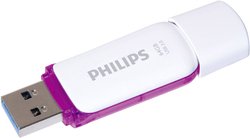 Pamięć USB Philips Snow 64GB USB 3.0 Purple Pendrive USB Philips FM64FD75B/00, 1 szt.