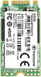 Dysk wewnętrzny SSD SATA M.2 2242 64 GB Transcend MTS552T2 SATA 6 Gb/s Przemysłowy