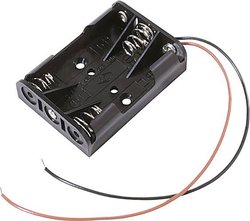 Komora baterii MPD BC3AAAW 3 x AAA, Kabel, (D x S x W) 52 x 38 x 14 mm