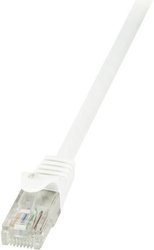 Kabel LAN LogiLink CP2051U, 1 szt., RJ45, CAT 6, U/UTP, 2.00 m, biały