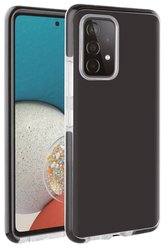 Vivanco Rock Solid Futerał backcase Samsung Galaxy A53 5G przeźroczysty, czarny Odporny na wstrząsy