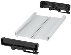 Obudowa profilowa Phoenix Contact UM-PRO-KIT-B122-L200-7035 1310990, (S x W x G) 203.8 x 142.3 x 39.45 mm, PA, 1 szt.