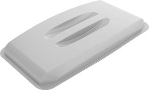 DURABLE pokrywa ECO do kosza na śmieci DURABIN 60 niebieski anioł szary Pokrywa Durable DURABIN ECO 1800504050, 1 szt.