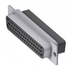 Złącze żeńskie D-Sub Deltron Connectors DTS50 SX, rzędy: 2, styki: 50, 180 °, 1 szt.