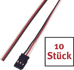 Kabel z wtyczką do serwa Reely RE-6992139 10 szt.