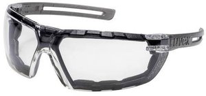 uvex x-fit (pro) 9199180 Okulary ochronne z ochroną UV szary EN 166, EN 170 DIN 166, DIN 170