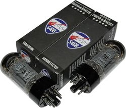 Zestaw lamp elektronowych 6V6GT S4GB Premium - pasująca para dla gitar i basów  6V6GT S4GB Premium-2 Lampa elektronowa, pasująca para 2 szt.