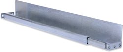 L-Support szyny prowadzące, Stal galwanizowana do szafy 600 do 800 mm głębokości, regulowany w zakresie od 350 do 600 mm Szyna do szafy serwerowej Digitus DN-19 GS-NW DN-19 GS-NW 2 szt.