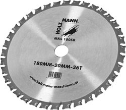Wymienny brzeszczot piły TCT Holzmann Maschinen MKS180SB