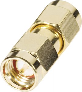 Adapter SMA o odwróconej polaryzacji TRU COMPONENTS 1579500 złącze męskie SMA o odwróconej polaryzacji - złącze męskie SMA 1 szt.