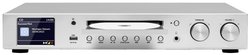 Adapter radia TechniSat DIGITRADIO 143 CD DAB, DAB+, Internet, UKW z pilotem, funkcja budzika srebrny
