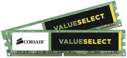 Corsair Value Select Pamięć robocza do PC - zestaw  DDR3 8 GB 2 x 4 GB  1600 MHz 240 pin DIMM CL11 11-11-30 CMV8GX3M2A1600C11