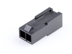 Obudowa złącza pin żeńskiego na kabel Molex MOL Power & Signal Sol. 436400201, piny: 2, 1 szt.