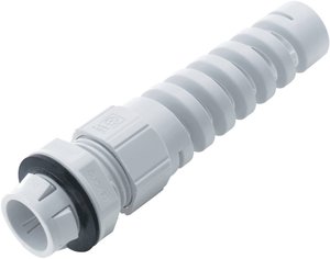 Dławnica kablowa SKINTOP® CLICK BS M20 LGY z ochroną zagięcia M20  poliamid srebrno-szary (ral 7001) LAPP 53112889 1 szt.