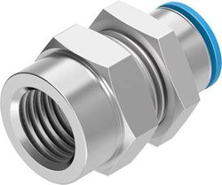 Złącze śrubowe wtykane FESTO QSSF-3/8-6-B    Średnica rury: 6 mm   1 szt.