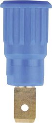 Gniazdo 4 mm MultiContact SEB4-F6,3 niebies.