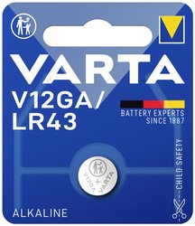 Bateria guzikowa Varta V12, 1,55 V, 80 mAh