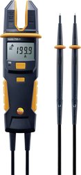 Dwubiegunowy wskaźnik napięcia, natężenia testo 755-1, CAT IV 600 V, CAT III 1000 V