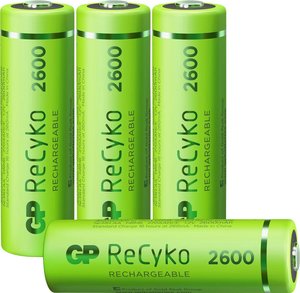 Akumulator AA/R06 GP Batteries GPRCK260AA806C4 GPRCK260AA806C4, NiMH, 2600 mAh, 1.2 V, 4 szt.