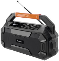 Radio na budowę TechniSat DIGITRADIO 231 OD DAB, DAB+, UKW funkcja budzika, wielokrotne ładowanie czarny