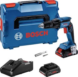 Wkrętarka do szybkiego wkręcania akumulatorowa, Wkrętarka akumulatorowa do płyt gipsowo-kartonowych, Wkrętarka akumulatorowa Bosch Professional GTB 18V-45 06019K7002 18 V bezszczotkowy