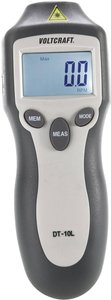 Tachometr laserowy Voltcraft DT-10L, 2 - 99 999 obr/min