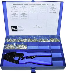 Zestaw końcówek oczkowych Vogt Verbindungstechnik 3990, 0.50 mm² - 6 mm², 1001 szt.