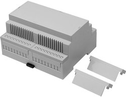 Obudowa na szynę DIN poliwęglan Camdenboss CNMB-6V-KIT-CON CNMB-6V-KIT-CON Ze szczeliną wentylacyjną (D x S x W) 90 mm x 106 mm x 58   1 szt.