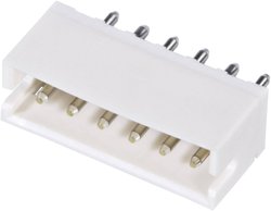 Listwa kołkowa, męska, do wbudowania, precyzyjna JST B5B-ZR (LF)(SN), Ilość pinów 5, Wymiary siatki: 1.50 mm, 1 szt.