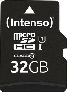 Karta pamięci microSD Intenso 32GB microSDHC Performance, 32 GB, Class 10 UHS-I