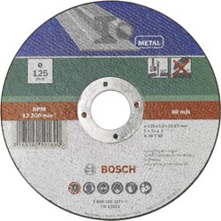 Tarcza tnąca prosta Bosch Accessories A 30 S BF 2609256317 125 mm 1 szt.