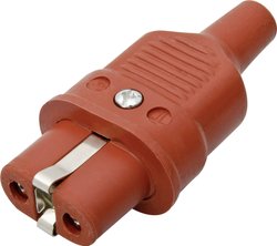 Złącze męskie IEC Kalthoff 344 344005, styki: 2 + PE, 250 V, 16 A, 1 szt.