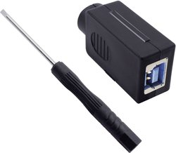 Zestaw gniazd modułowych typu B USB 3.0 Quadrios 2001C205, 1 szt.