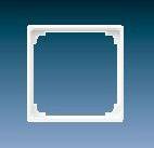 Jung A590Z Rama pośrednia do montażu dostępnych w handlu urządzeń zgodnie z DIN 49075 kremowo-biały Jung A590Z kremowo-biały