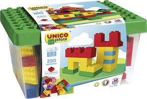 Unico Konstruktions-Bausteine Box 250-teilig 7.303977, 1 szt.