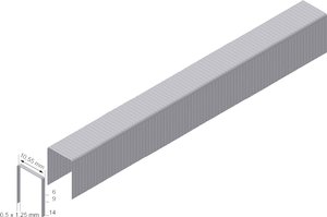 Zszywki PF09CNK  5000 szt.  Prebena  PF09CNK  Wymiary (D x S) 9 mm x 10.55 mm